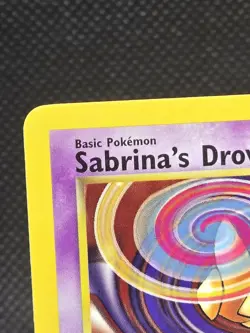 Sabrina's Drowzee - 92/132 Gym Heroes - Pokemon TCG - 2000 LP VINTAGE 🔥 👁 👁 - Image 2
