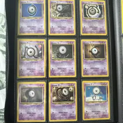 Complete Unown Unl Set - Neo Discovery, Neo Revelation, Neo Destiny, Pokemon - Image 1