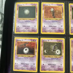 Complete Unown Unl Set - Neo Discovery, Neo Revelation, Neo Destiny, Pokemon - Image 4