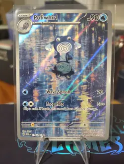 Pokemon TCG Poliwhirl SV 151 176/165 Illustration Rare Holo 90 HP ENG - Image 1