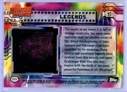 1999 Topps Pokemon the First Movie #1 Legends - Image 2
