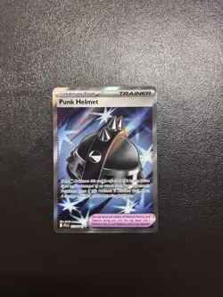 Punk Helmet 121/094 Ultra Rare Phantasmal Flames Pokemon Near Mint - Image 1