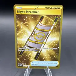Night Stretcher 251/191 Gold Pokemon Sv08: Surging Sparks Holo - Image 1