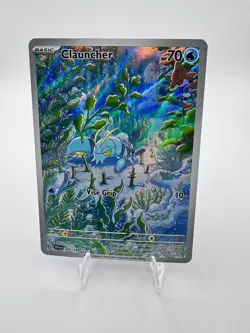 Clauncher Pokemon TCG Illustration Rare Holo 205/198 SV01 70HP - Image 1