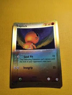 Trapinch - 82/100 - Common - Reverse Holo, English Pokemon EX Sandstorm - Image 1