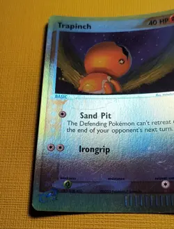 Trapinch - 82/100 - Common - Reverse Holo, English Pokemon EX Sandstorm - Image 5