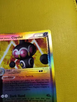 Team Magma's Claydol - 8/95 - Pokemon Team Magma vs. Aqua Reverse Holo Rare Mp - Image 3