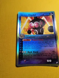 Team Magma's Claydol - 8/95 - Pokemon Team Magma vs. Aqua Reverse Holo Rare Mp - Image 5