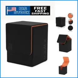 Robust Magnetic Trading Card Storage Box - Stackable, Water-Resistant, Exo-Tec - Image 1