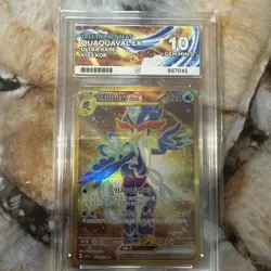 Korean Pokemon Card 103/073 Quaquaval ex UR SV1a Full Art Rare - Image 1