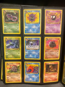 Complete Fossil Set Common and Uncommon Pokemon Cards Bundle Vintage 1999 WOTC - Image 1