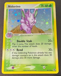 Nidorino - FireRed & LeafGreen - 41/112 - Reverse Holo - Pokemon - MP - Image 4