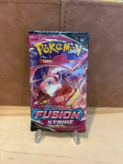 Pokemon Fusion Strike Booster Pack 10 Cards Mew English Pokemon TCG - Image 1