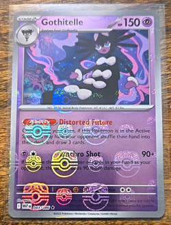 Pokemon TCG Gothitelle 043/086 MASTER BALL White Flare Reverse Holo Rare - Image 1