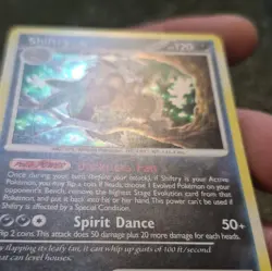 Pokemon TCG Shiftry 14/130 Diamond & Pearl Holo Rare 120 HP Spirit Dance EN - Image 2