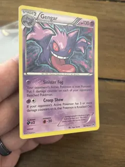 The Pokemon Company Gengar 60/162 Breakthrough Holo Rare HP 130 Stage 2 GEM MINT - Image 5