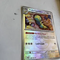 Pokemon Dudunsparce Master Ball Pattern Rare Prismatic Evolutions 080/131 - Image 2