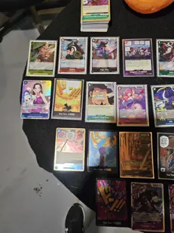 One Piece TCG Card Bundle With Devil Fruit Card Cases. - Image 2