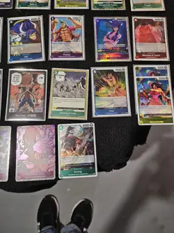 One Piece TCG Card Bundle With Devil Fruit Card Cases. - Image 4