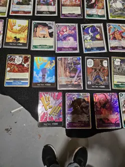 One Piece TCG Card Bundle With Devil Fruit Card Cases. - Image 5