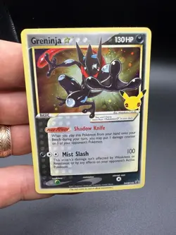 Pokemon Celebrations Promo Greninja Foil Card Rare SWSH144 - Image 2