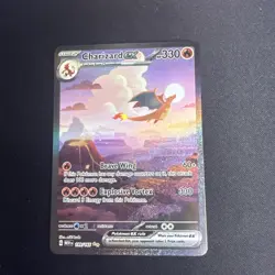 Charizard ex 199/165 Special Illustration Rare 151 Pokemon Holo NM - Image 1