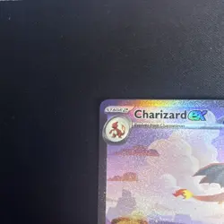 Charizard ex 199/165 Special Illustration Rare 151 Pokemon Holo NM - Image 2