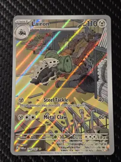 Lairon - Illustration Rare Pokemon SV06: Twilight Masquerade 184/167 NM - Image 1