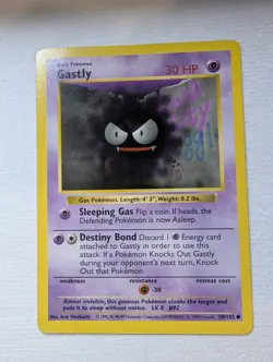 Vintage Ponyta 50/102 Shadowless Base Set Pokemon Card WOTC LP - Image 1