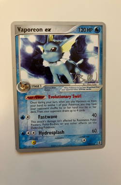 Vaporeon Ex 110/113 World Championships 2006 Non-Holo Pokemon Card VGC - Image 1