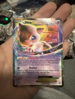 Pokemon TCG Mew EX Ultra Rare Holo Dragons Exalted 46/124 - Image 1