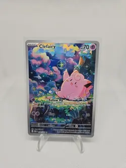 Pokemon TCG Clefairy 094/088 Me03: Perfect Order Holo Card Illustration Rare NM - Image 1