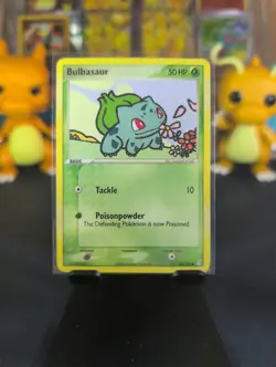 Bulbasaur 45/100 Crystal Guardians Regular Pokemon TCG. Light Play Condition. - Image 1