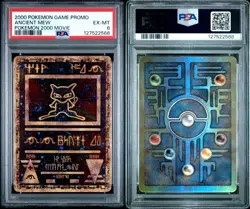 Ancient Mew Promo Pokemon the Movie 2000 Holo Card PSA 6 - Image 3