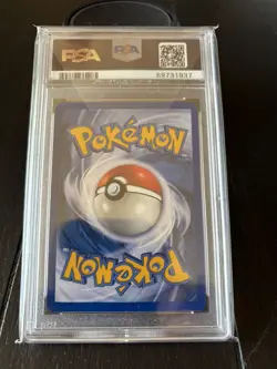 1999 POKEMON BASE SET UNLIMITED #66 TANGELA PSA 10 LOW CERT # - Image 4