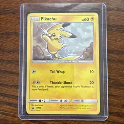 Pokemon Pikachu SM98 Black Star Promo Holo NM Rare Sun & Moon TCG - Image 1