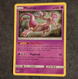 Pokemon TCG Mewtwo SM214 SM-P Sun & Moon Promos Promo Holo 120 HP English - Image 1