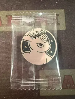 POKEMON CARD OFFICIAL COIN Terastal Umbreon Normal type color Chinese LIMITTED - Image 1
