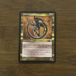 Hibernation Sliver LP Multi Uncommon Stronghold Magic The Gathering Card - Image 1