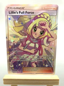 Lillie's Full Force (Full Art) 230/236 Cosmic Eclipse Ultra Rare Pokemon Card - Image 1