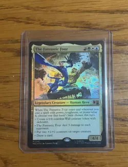 The Fantastic Four Marvel Super Heroes 0741 Mythic MTG Foil NM - Image 1