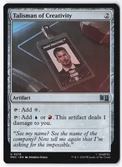 Talisman of Creativity 218 Commander: Marvel Super Heroes - Image 1
