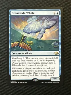 Wizards of the Coast MTG Dreamtide Whale 0059 Modern Horizons 3 Blue EN - Image 1