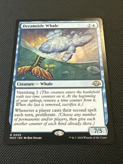 Wizards of the Coast MTG Dreamtide Whale 0059 Modern Horizons 3 Blue EN - Image 2
