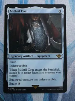 MTG Mithril Coat **NM** The Lord of the Rings (LTR) - Image 1