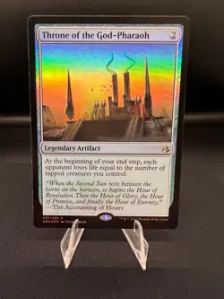MTG - Throne of the God-Pharaoh (Foil) - Image 1