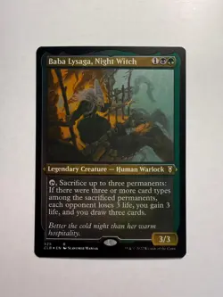 Baba Lysaga, Night Witch (Foil Etched) 525 MTG Battle for Baldur's Gate - Image 1