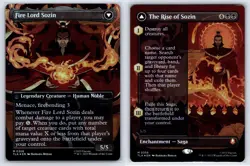 The Rise of Sozin (Borderless) 356 Avatar: TLA Magic: The Gathering Foil NM - Image 1