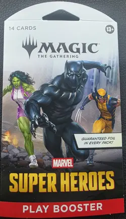 Marvel Super Heroes - Sleeved Play Booster Pack New - Magic - Image 1