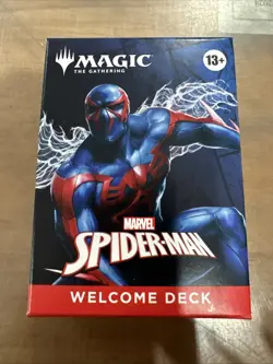 New Magic Gathering Marvel Spider-Man 2099 Welcome Deck Starter Blue NYCC 2025 - Image 1